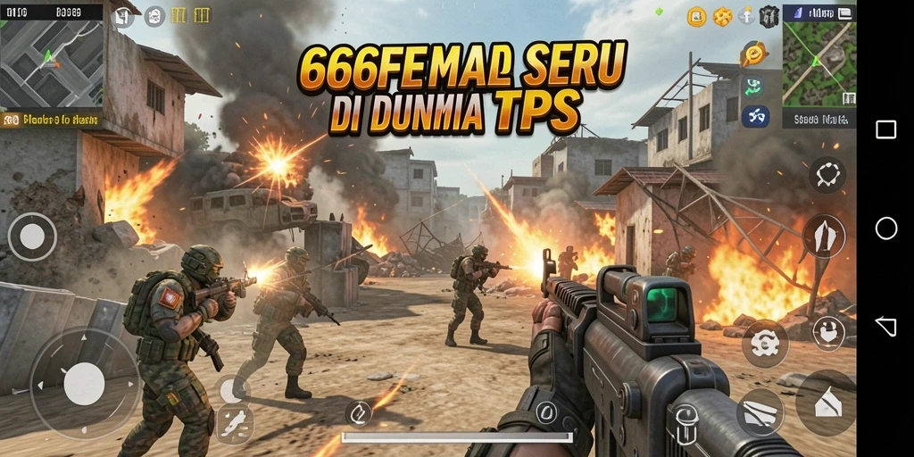 Tangkapan layar dari gameplay seru 666FF yang menampilkan pertempuran yang intens.