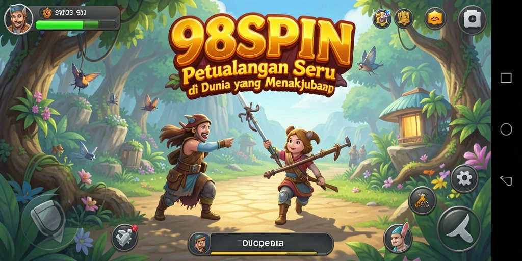 Tampilan gameplay yang menakjubkan dalam 98SPIN, penuh petualangan dan tantangan.