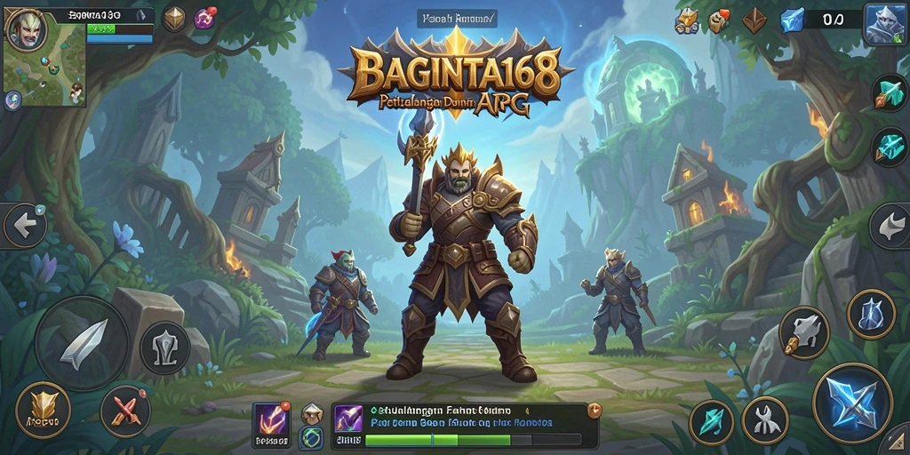 Tampilan gameplay menarik dalam dunia ARPG BAGINTA168.
