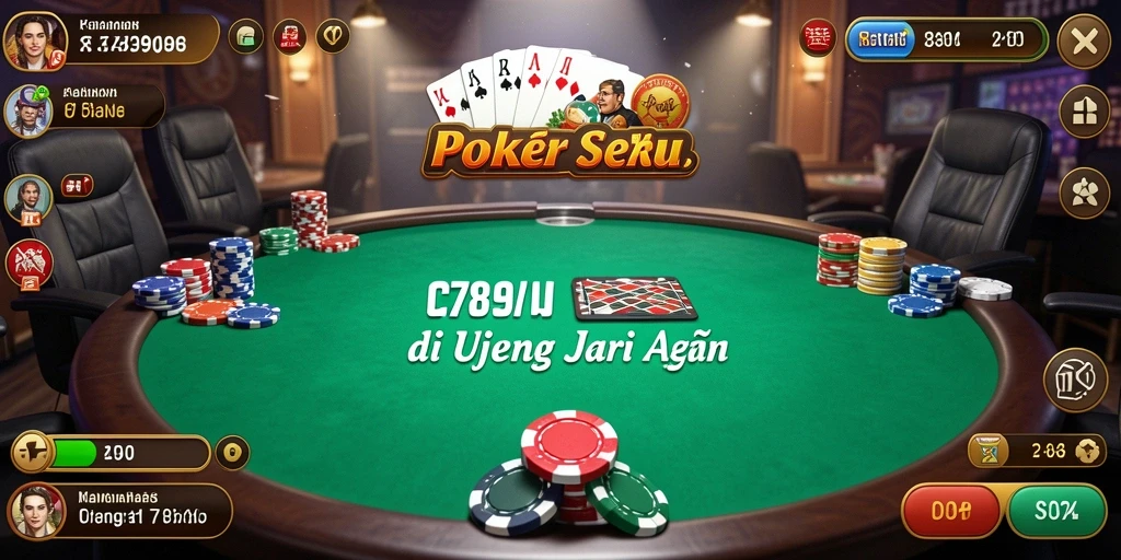 Tampilan menarik dalam permainan poker C7890 dengan suasana yang mendebarkan.