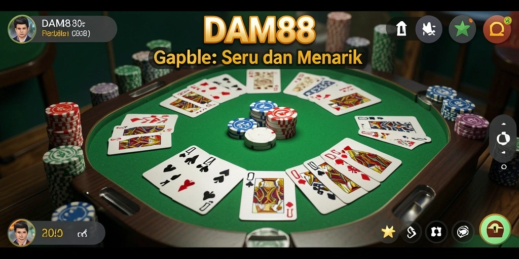 Tampilan gameplay seru dan interaktif dari DAM88.