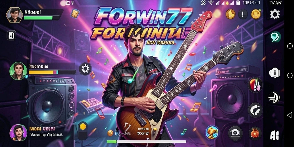 Gameplay seru FORWIN77 dengan irama musik yang menarik.
