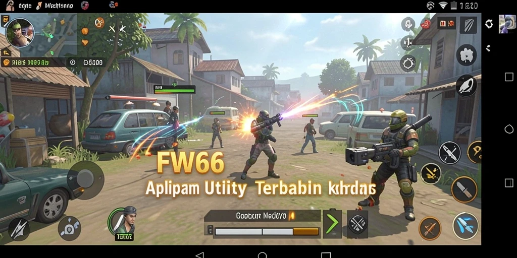 Tampilan antarmuka aplikasi FW66 yang user-friendly untuk Utility.