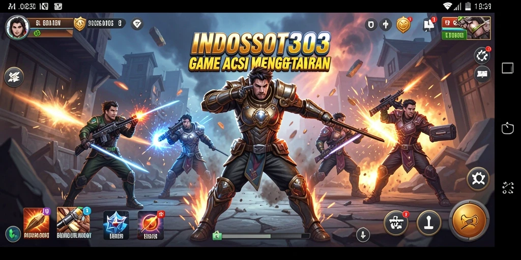 Screenshot gameplay INDOSLOT303 yang penuh aksi dan tantangan.