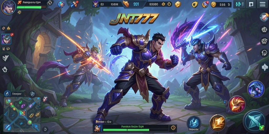 Tangkapan layar gameplay JNT777 yang seru dan menegangkan.