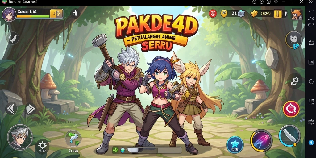 Screenshot menarik dari gameplay PAKDE4D yang memukau.