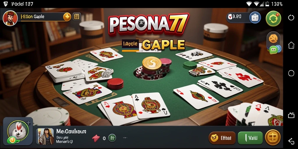 Tampilan gameplay PESONA77 yang menarik dan interaktif.