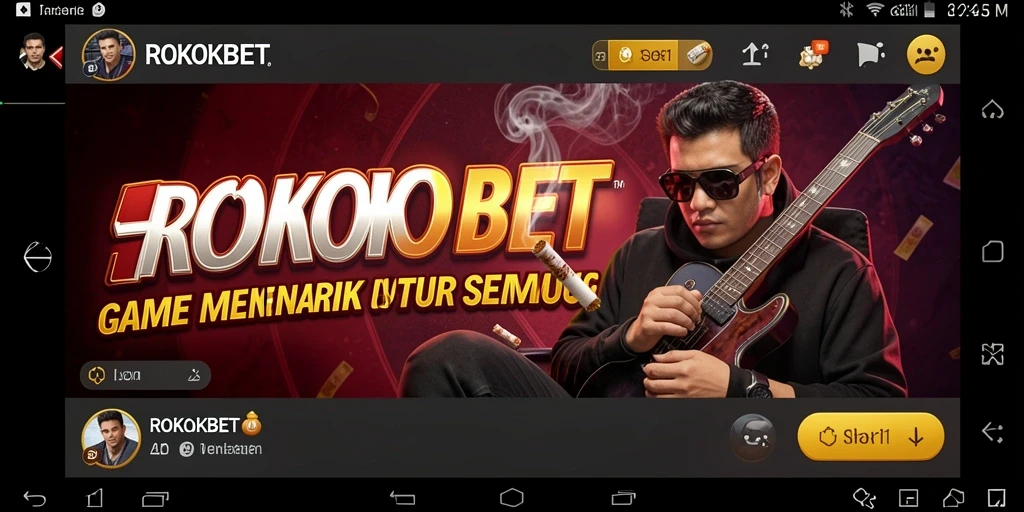 Screenshot gameplay ROKOKBET menampilkan keseruan bermain musik interaktif.